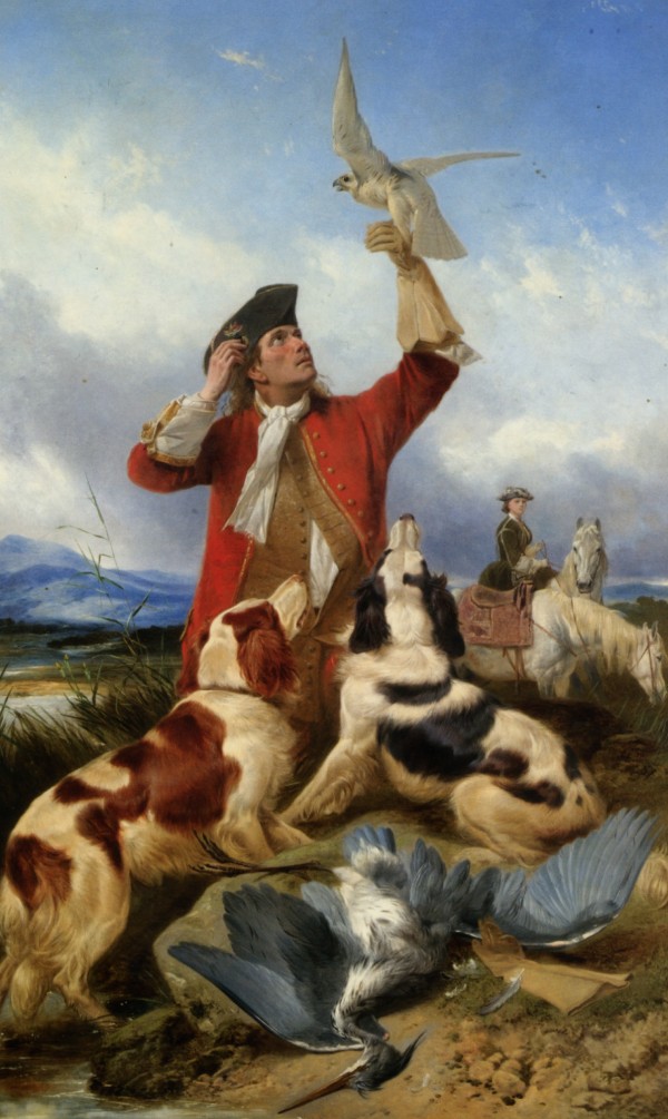 Hawking 1863 by Richard Ansdell